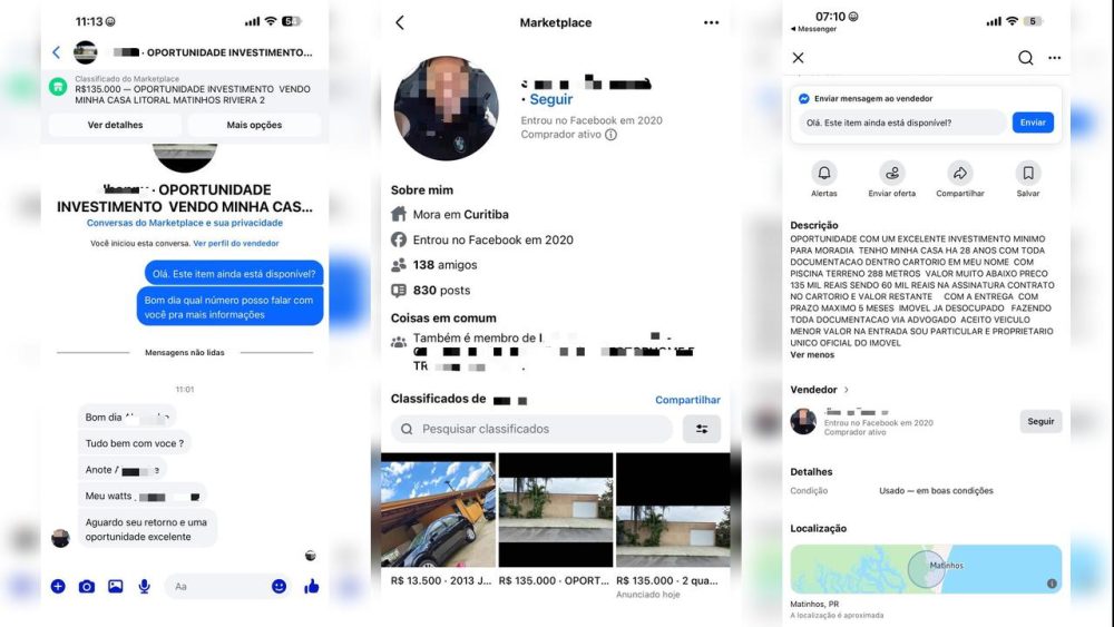 Imagem referente a PCPR prende homem por golpe do falso anúncio para venda de imóvel no Litoral