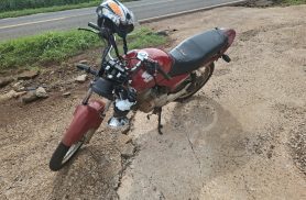 Moto com placa de Cascavel se envolve em acidente na PR-317, em Toledo
