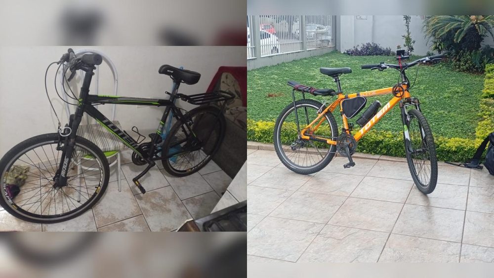 Imagem referente a Duas bicicletas são furtadas de garagem de residência no Parque São Paulo, em Cascavel