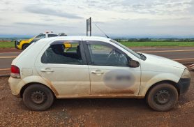 Acidente entre dois carros deixa dois homens feridos na PR-491 em Marechal Cândido Rondon