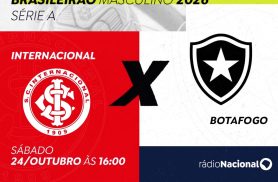 Rádio Nacional transmite neste sábado Internacional x Botafogo