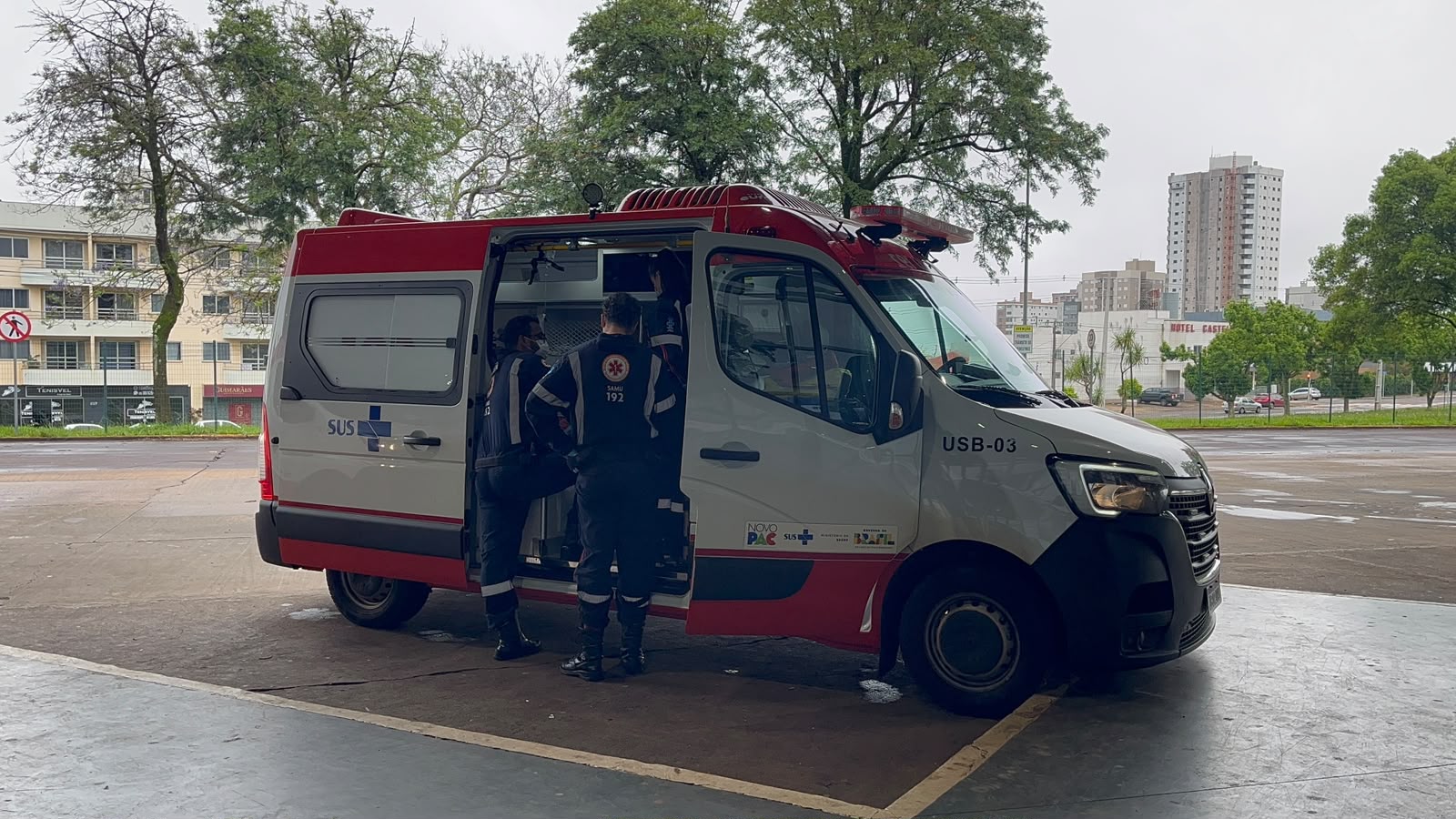 Homem passa mal em ônibus e é socorrido com suspeita de AVC ao desembarcar na rodoviária