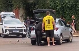 Após colisão no Centro de Cascavel, internauta relata até 4 acidentes em 2 meses Após colisão no Centro de Cascavel, internauta relata até 4 acidentes em 2 meses