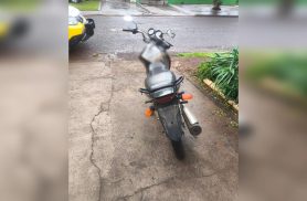 Homem é detido por suspeita de receptação após ser flagrado com moto furtada