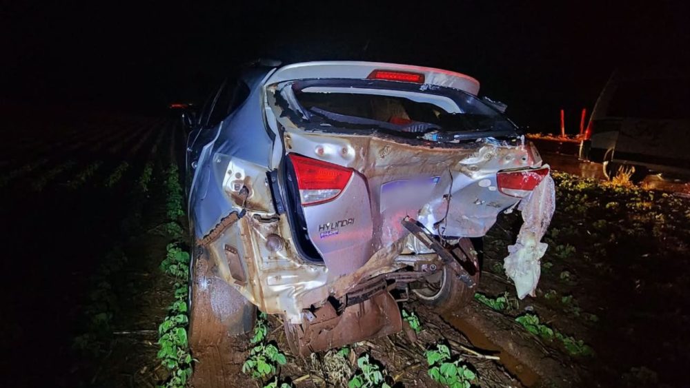 Imagem referente a Batida traseira na PR-239 deixa duas passageiras feridas e termina com morte de motorista