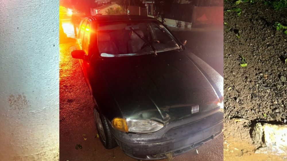 Motorista embriagada bate carro contra portão de unidade policial em Cascavel Imagem referente a Motorista embriagada bate carro contra portão de unidade policial em Cascavel