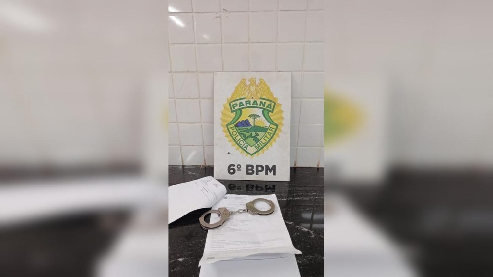 Imagem referente a Condenado por furto é preso pela Polícia Militar no Bairro Interlagos