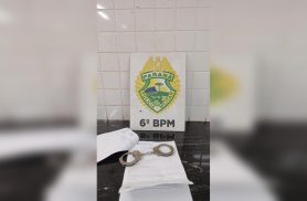 Condenado por furto é preso pela Polícia Militar no Bairro Interlagos