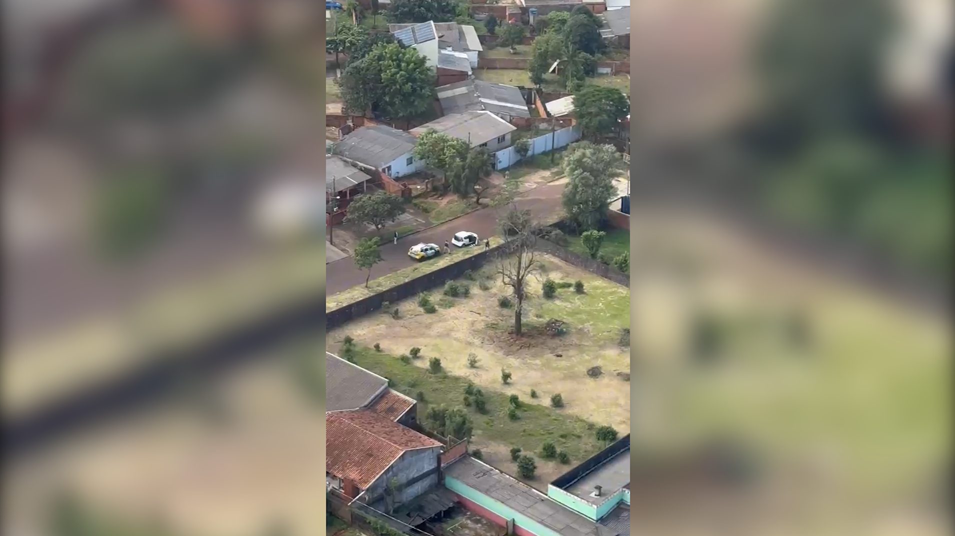 Vídeo: Helicóptero da PM localiza veículo roubado após assalto armado em Cascavel