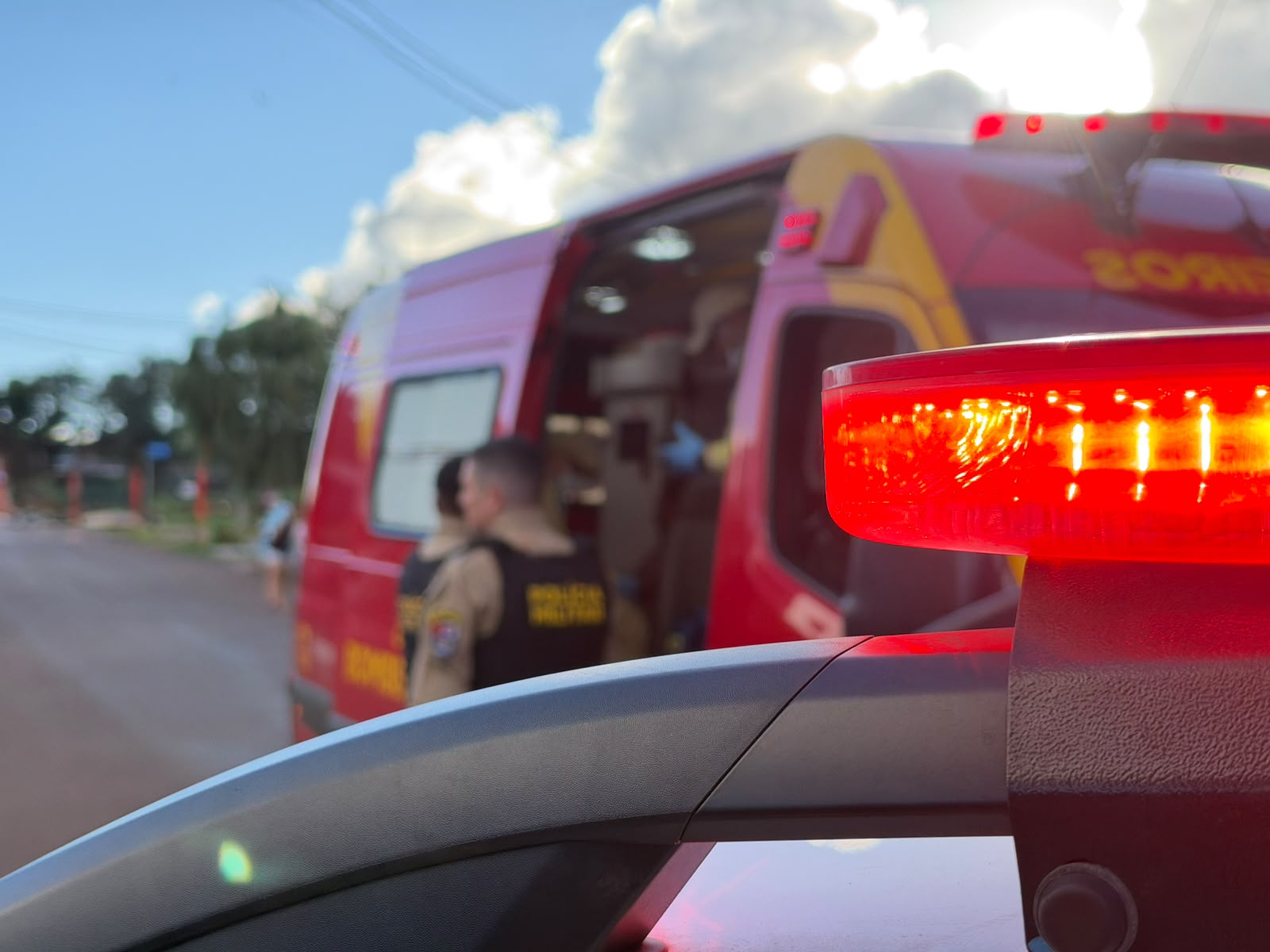 Mulher quebra o nariz em violência doméstica na Rua dos Lusíadas, Região Norte de Cascavel