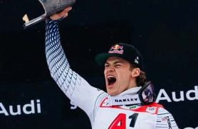 Lucas Pinheiro abre temporada com ouro em slalom gigante na Áustria Lucas Pinheiro abre temporada com ouro em slalom gigante na Áustria