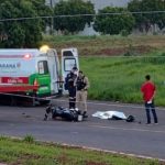 Imagem relativa a Polícia detalha acidente que matou motociclista; moto bateu em caminhão-guincho