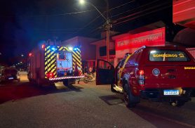 Incêndio mobiliza Bombeiros após fogo em casa de idosos