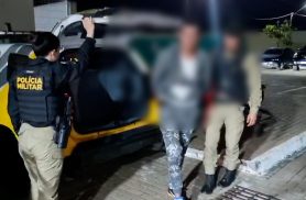 Homem é detido após ameaçar mulher com pedaço de madeira; caso foi parar na delegacia