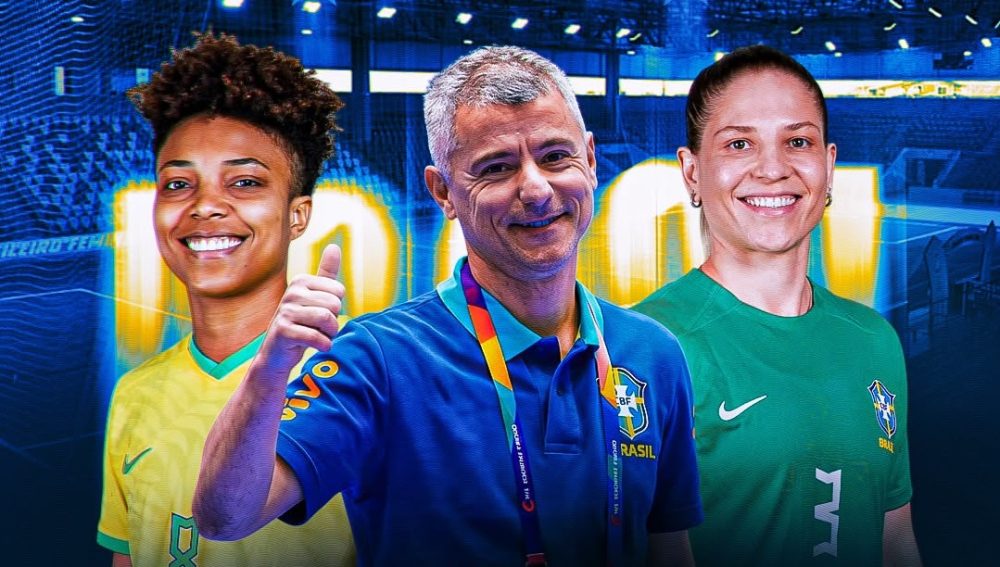 Imagem referente a Stein Cascavel tem técnico e duas atletas convocados para a Seleção Brasileira de Futsal