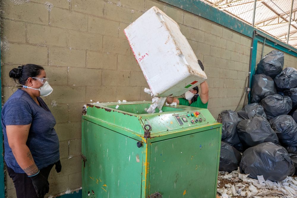 Imagem referente a Prefeitura de Cascavel implanta sistema inédito para reciclagem de isopor
