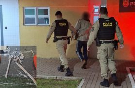 Suspeito de furto é encontrado escondido em obra após ação da PM em Cascavel