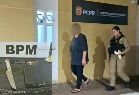 Mulher é presa suspeita de esfaquear o marido em Ramilândia