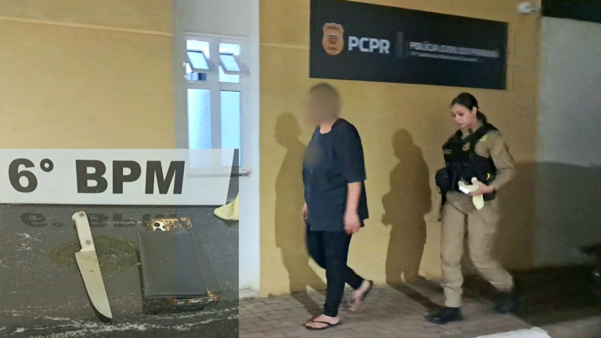 Mulher é presa suspeita de esfaquear o marido em Ramilândia