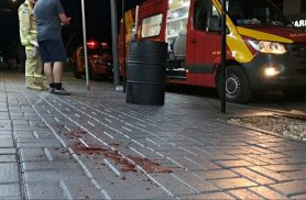 Homem sofre corte no pescoço durante tentativa de assalto no bairro Floresta, em Cascavel