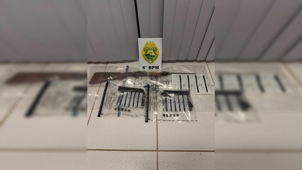 Imagem referente a Homem é preso após ameaçar sobrinho com simulacro de arma em Cascavel