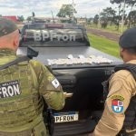 Imagem relativa a BPFRON apreende medicamentos avaliados em R$ 68 mil na BR-277, em Santa Tereza do Oeste