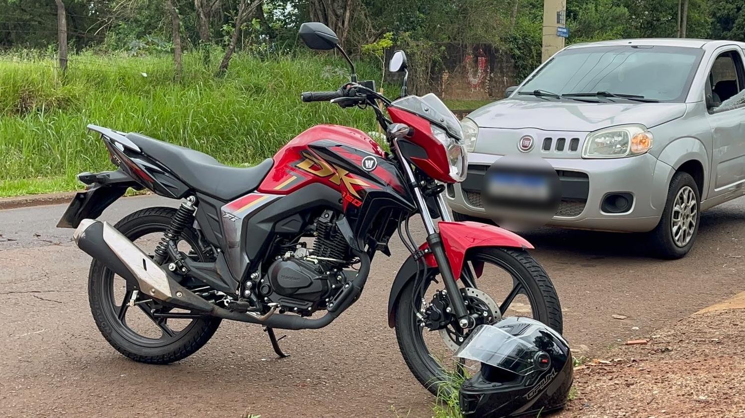 Acidente de trânsito na Avenida Corbélia mobiliza equipe do Siate