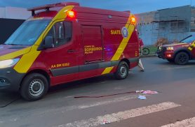 Aluno de colégio cívico-militar é atropelado por carro após em Cascavel Aluno de colégio cívico-militar é atropelado por carro após em Cascavel