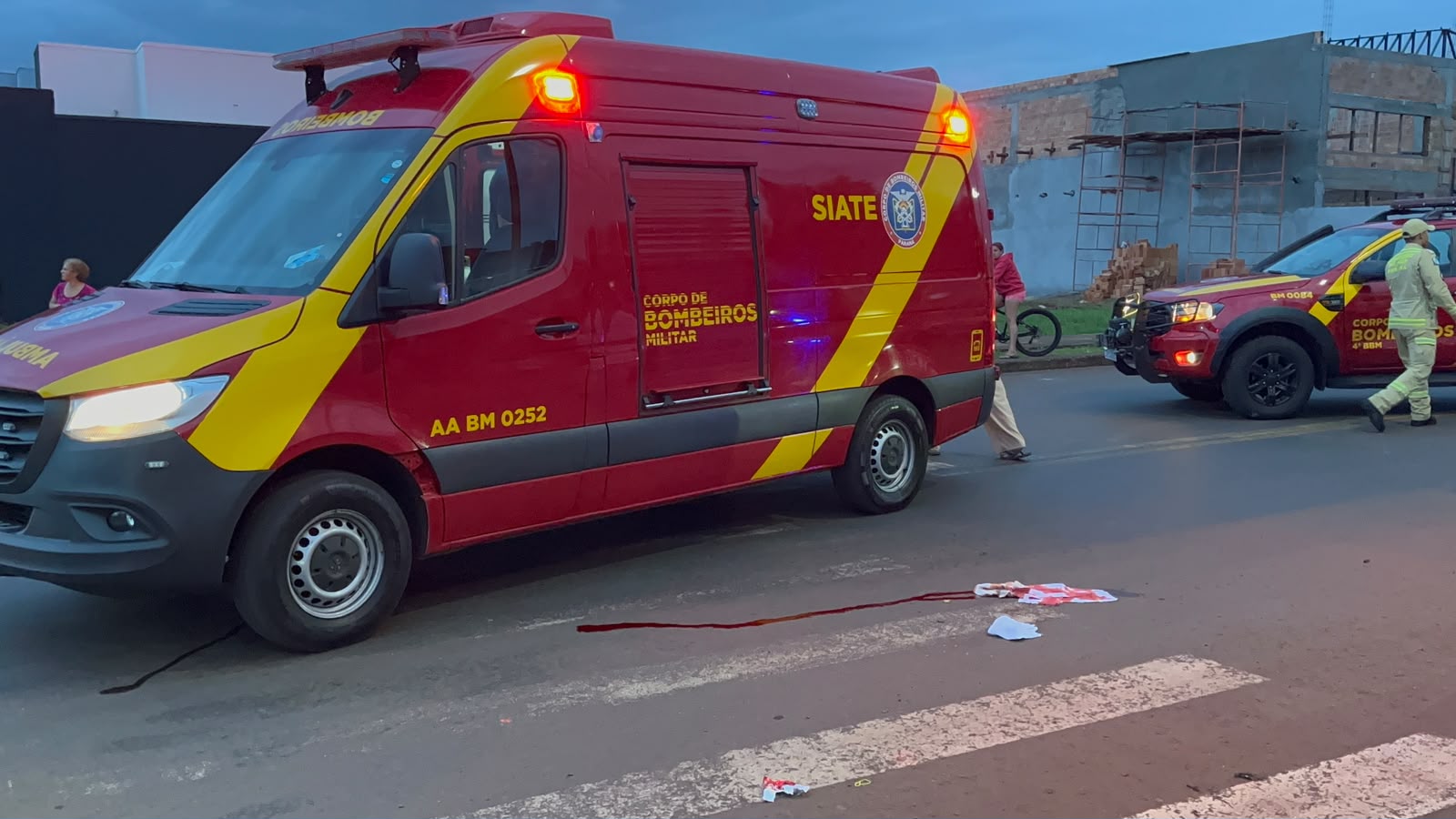 Aluno de colégio cívico-militar é atropelado por carro após em Cascavel