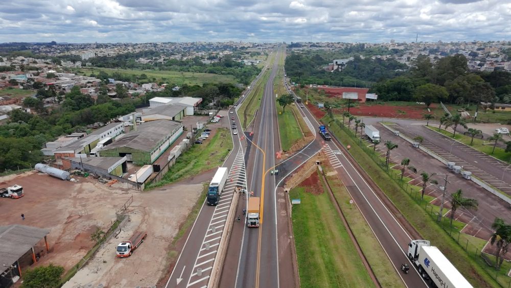 Obras da Trincheira do Cascavel Velho alteram tráfego na BR-277 Imagem referente a Obras da Trincheira do Cascavel Velho alteram tráfego na BR-277