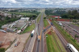 Obras da Trincheira do Cascavel Velho alteram tráfego na BR-277