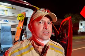 “É inaceitável passar por uma ameaça desse tipo”, diz sargento dos Bombeiros após ocorrência em Cascavel