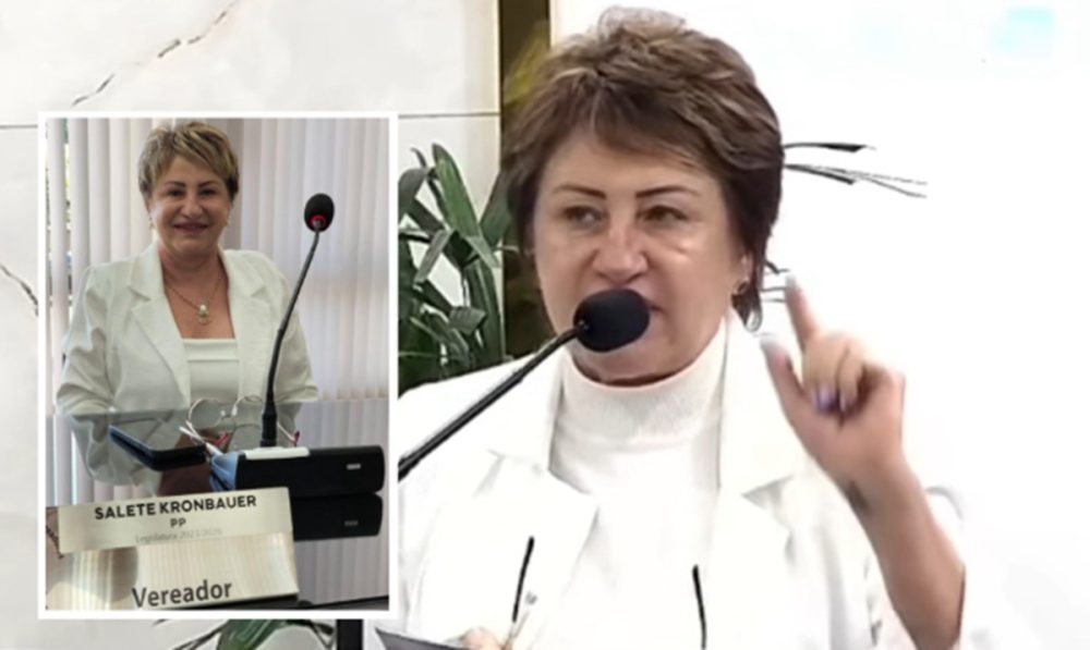 Imagem referente a Ministério Público investiga vereadora de Nova Santa Rosa por fala xenofóbica