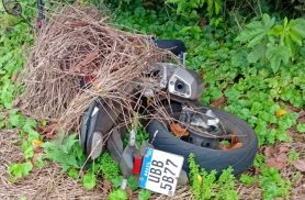 Moto de jovem desaparecido em Cascavel é encontrada em área de mata em Ubiratã