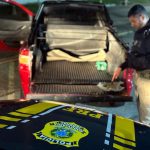 Imagem relativa a PRF recupera caminhonete clonada e apreende maconha no Bairro Alto, em Curitiba