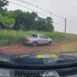Imagem relativa a Vídeo mostra perseguição da PRF a caminhonete com mais de 1 tonelada de maconha na BR-163