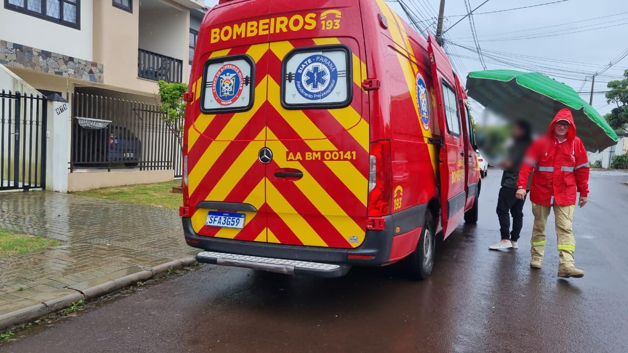 Motociclista fica ferido em acidente no Alto Alegre