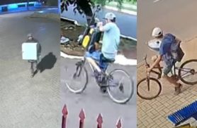 Câmeras registram série de furtos no bairro Cascavel Velho