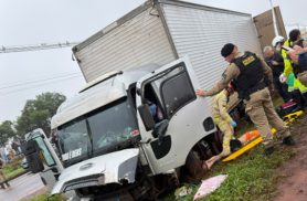 Baleada em perseguição com caminhão carregado de maconha fica paraplégica e segue internada em Cascavel
