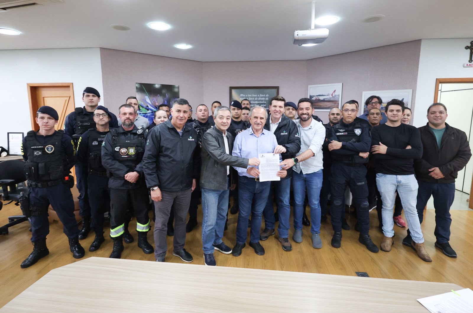 Transitar e Guarda Municipal de Cascavel unem forças para ação integrada de segurança