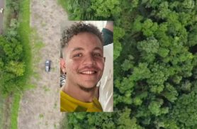 Polícia Civil usa drone e faz varredura na mesma área onde moto de Gabriel de Souza Assis foi encontrada Polícia Civil usa drone e faz varredura na mesma área onde moto de Gabriel de Souza Assis foi encontrada