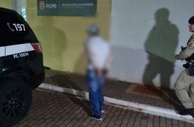 Caminhão roubado é interceptado e homem acaba preso