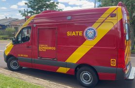 Ciclista perde o dente após acidente no Bairro Coqueiral, em Cascavel Ciclista perde o dente após acidente no Bairro Coqueiral, em Cascavel